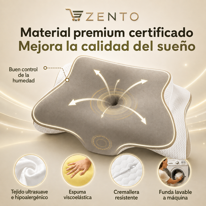Almohada cervical y Ortopédica - Descansa mejor, despierta mejor