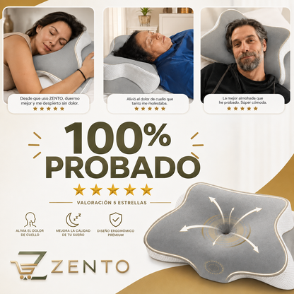 Almohada cervical y Ortopédica - Descansa mejor, despierta mejor